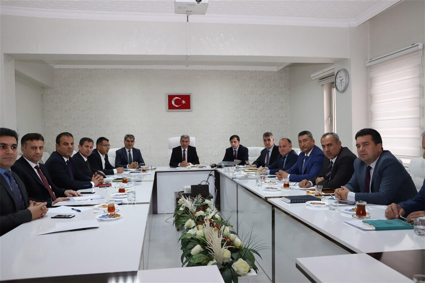 Mardin'de milli eğitim müdürleri toplantısı